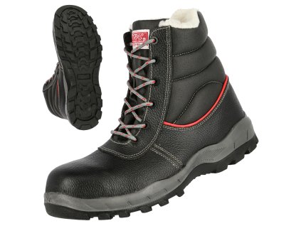 NITRAS STEP MID+ MF W – S3 CI bezpečnostní zimní boty, vysoké, černé