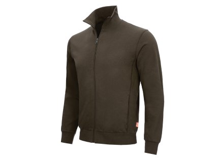 NITRAS MOTION TEX LIGHT – Pracovní mikina, hnědá, OEKO-TEX