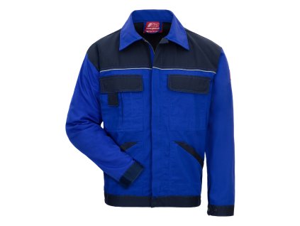 NITRAS MOTION TEX LIGHT – Pracovní bunda, královská modrá / tmavě modrá, OEKO-TEX