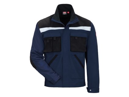 NITRAS MOTION TEX PLUS, pracovní bunda, tmavě modrá / černá, OEKO-TEX