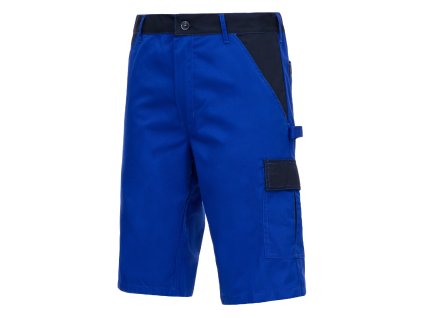 NITRAS MOTION TEX LIGHT, pracovní kalhoty, krátké, královská modrá / tmavě modrá