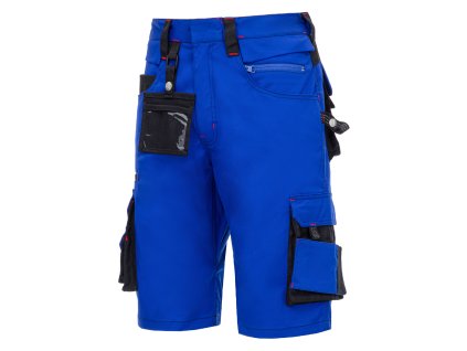 NITRAS MOTION TEX PRO FX – pracovní kraťasy, královská modrá / černá, OEKO-TEX