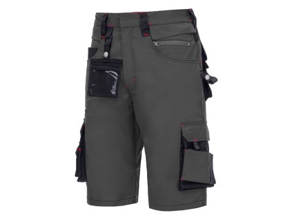 NITRAS MOTION TEX PRO FX – pracovní kraťasy, šedá / černá, OEKO-TEX