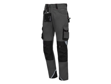 NITRAS MOTION TEX PRO FX – pracovní kalhoty, dlouhé, šedo/černé, OEKO-TEX