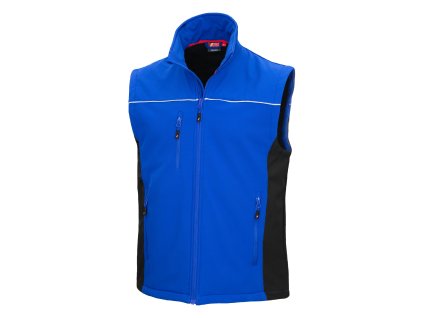 NITRAS MOTION TEX LIGHT, softshellová vesta, královská modrá / černá
