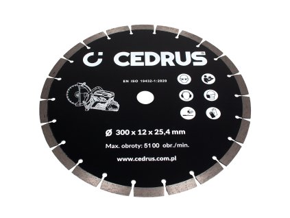 17434 diamantovy kotouc pro rozbrusovacku hahn sohn cedrus pc300