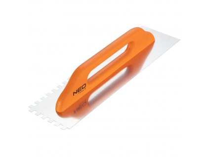 9723 hladitko se zuby 480 x 128 mm zub 10 x 10 x 10 mm drevena rukojet