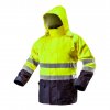 Výstražná nepromokavá pracovní bunda, žlutá NEO (NEO XXXL)