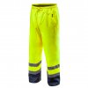 Výstražné pracovní kalhoty, nepromokavé, žluté (NEO XXXL)