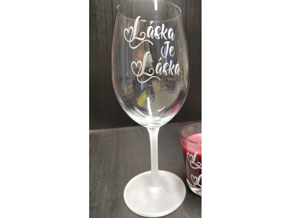 Sklenička LÁSKA JE LÁSKA