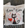 Polštářek LÁSKA JE LÁSKA  Valentýn