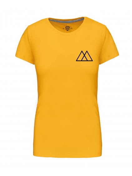 Dámské tričko Premium Yellow (Žlutá)