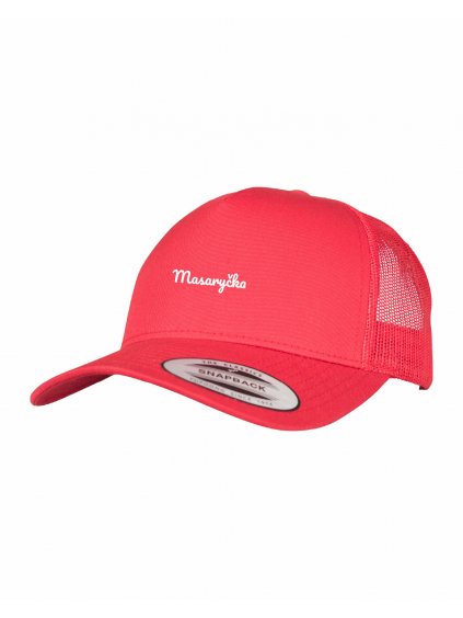 Trucker kšiltovka se síťkou Classic red (Červená)