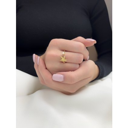 Zlatý prsten hvězdička