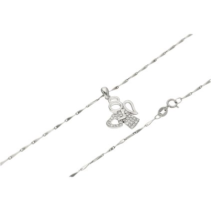 Stříbrné řetízky prodejna 104