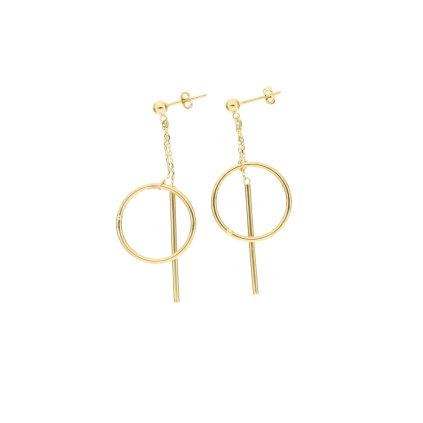 celebritky, náušnice zlato 30126 54