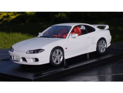 NISSAN  SILVIA (S15 )  Coupe Spec-R AERO 1999 White