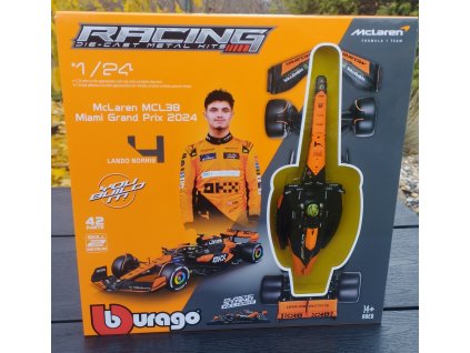McLaren MCL38 Miami Grand Prix 2024 No.4 Lando Norris KIT