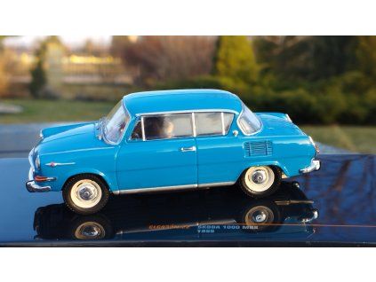 ŠKODA 1000MBX  1966 modrá