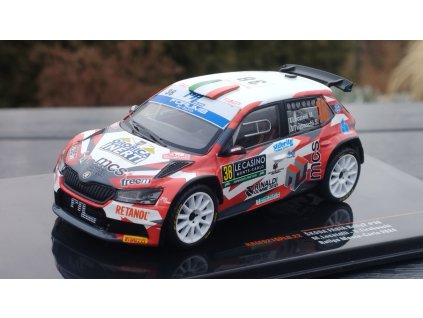 ŠKODA Fabia rally2 No.38  Rally Monte Carlo 2024