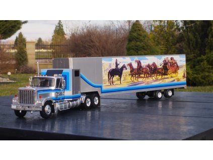 GMC General Koffer 1980 Silver/blue