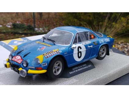 Alpine  A 110 1600S No.6  Rally Monte Carlo 1972