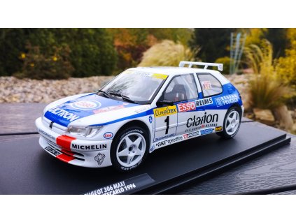 PEUGEOT 306 Maxi No,1  2 nd Rally Monte Carlo 1996