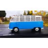 VW T 1  SAMBA Minibus  1962 blue/white