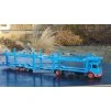 MAN car Transport with Trailer 1970 Blue
