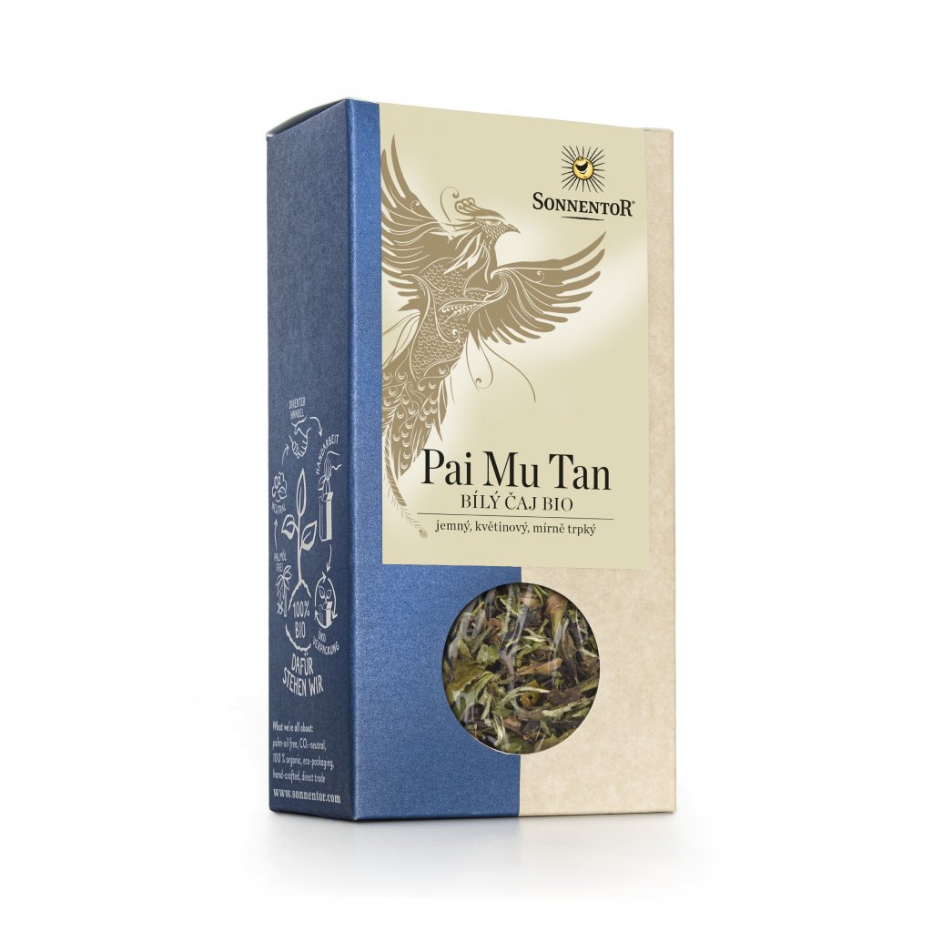 Pai Mu Tan - bílý čaj bio syp. 40g