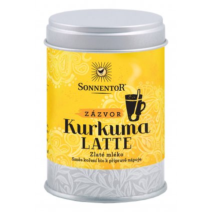 Kurkuma latte bio zázvor 60g dóza