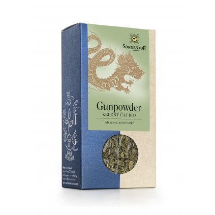 Gunpowder zelený čaj bio syp. 100g