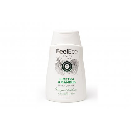 Sprchový gel - limetka & bambus - vegan - Feel Eco 300ml