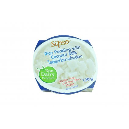 Rýžový puding s kokosovým mlékem - vegan - Sipso 120g