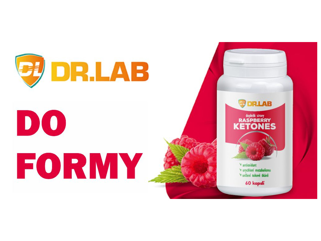 DR.LAB RASPBERRY KETONES 60 KAPSLÍ Království Krásy