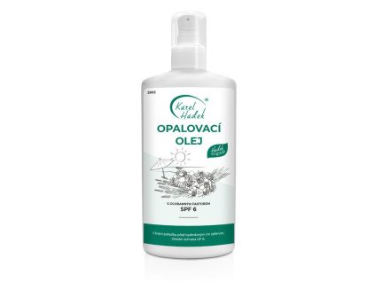 Karel Hadek OPALOVACÍ OLEJ SPF 6 (Objem 100 ml)