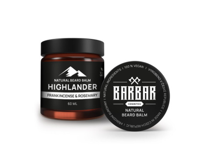 5421 barbar regeneracni balzam na vousy highlander 60 ml
