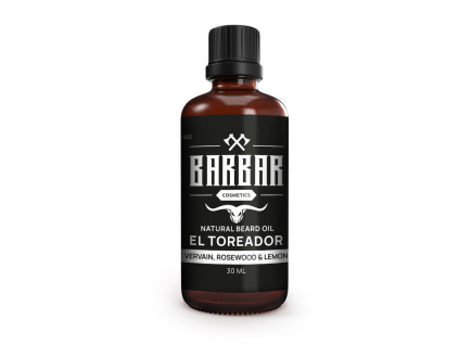 BARBAR Regenerační olej na vousy EL TOREADOR (Objem 10 ml)