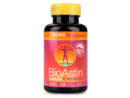 Havajský astaxanthin BioAstin 4 mg vegan Nutrex Hawaii