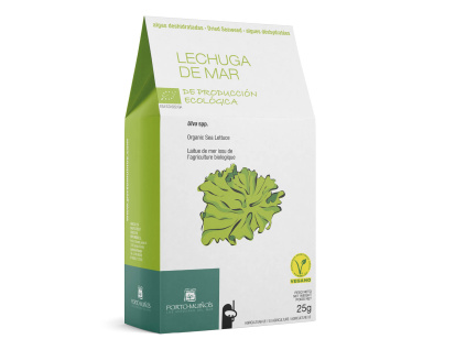 Mořské řasy Porto Muiños Sea Lettuce Mořský salát BIO 25g