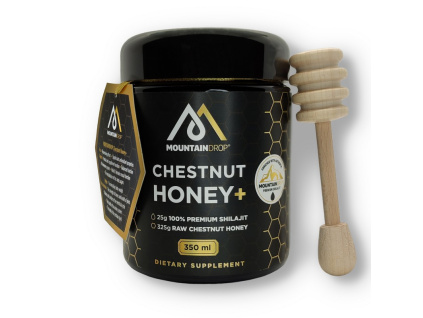 Mountaindrop mumio kaštanový med 350g
