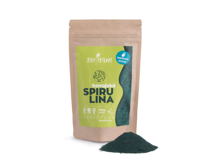 Diky prirode havajska spirulina prasek 140g obal hlavni