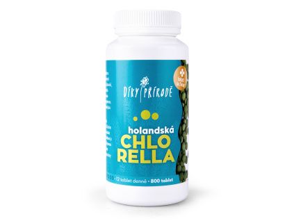 Diky prirode holandska chlorella 800 tablet hlavni