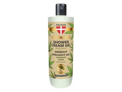 19686 palacio kremovy sprchovy gel s konopnym olejem 500 ml
