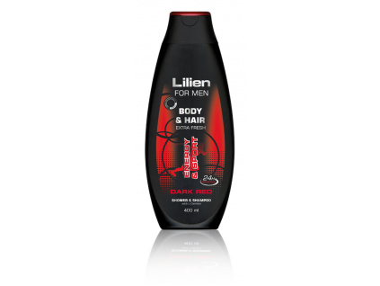 45 lilien sprchovy sampon pro muze dark red 400 ml