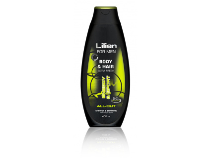 60 lilien sprchovy sampon pro muze all out 400 ml