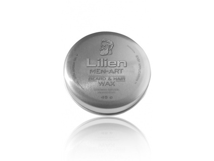 522 lilien men art beard hair wax white vosk na vlasy a vousy 45 g