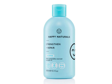 8202 happy naturals sampon pro obnovu a posileni vlasu 300ml