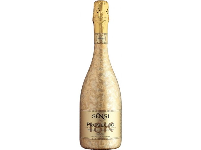 70078 sensi prosecco doc 18k gold brut 0 75l