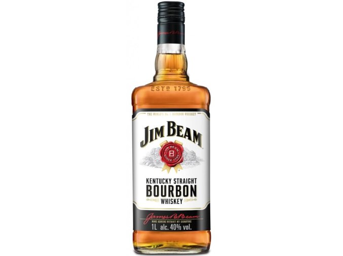 68221 jim beam white label 40 0 7l